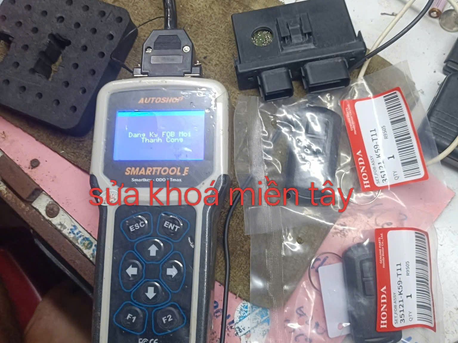 làm chìa khóa xe máy smartkey